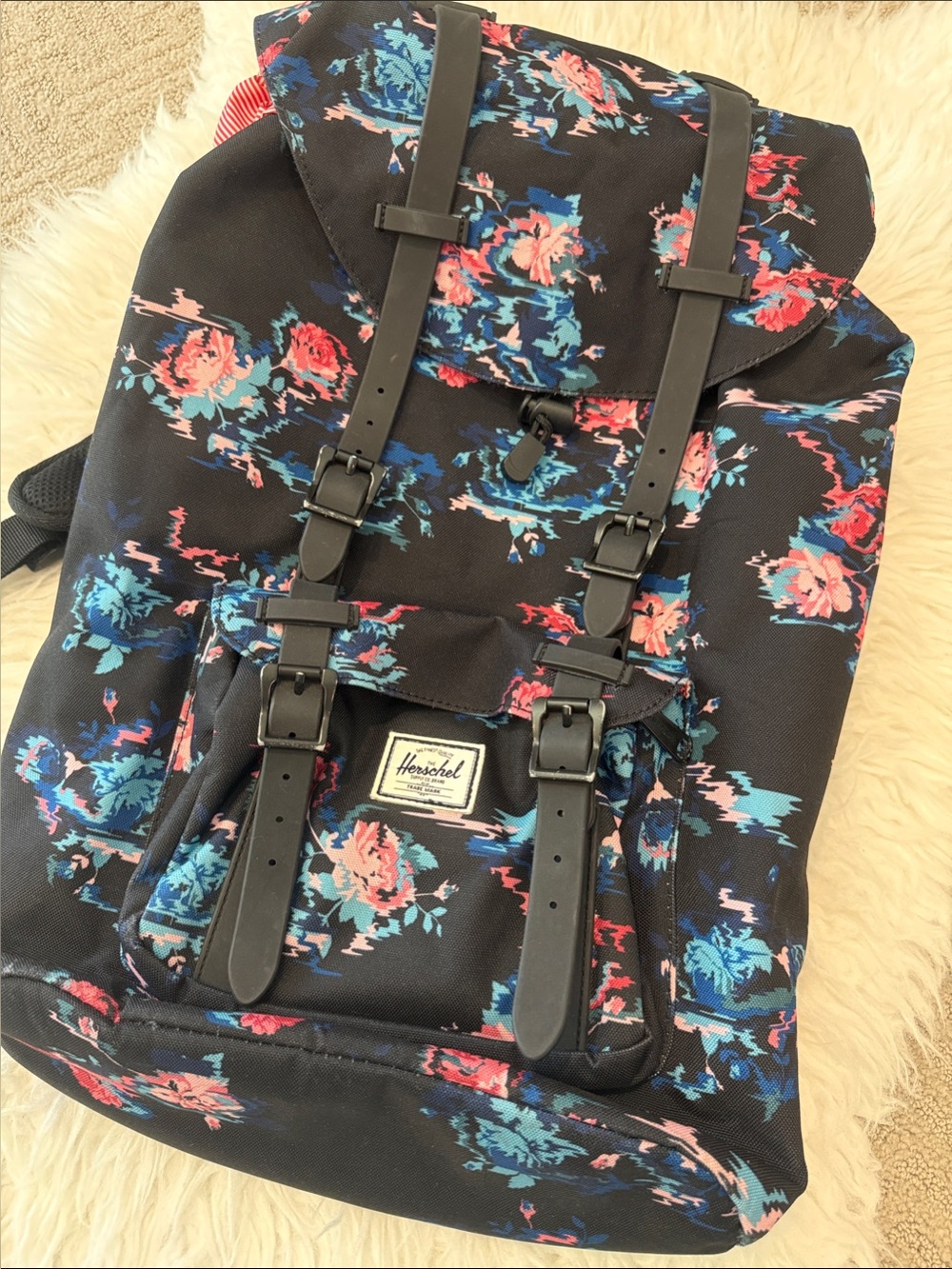 Herschel flower backpack